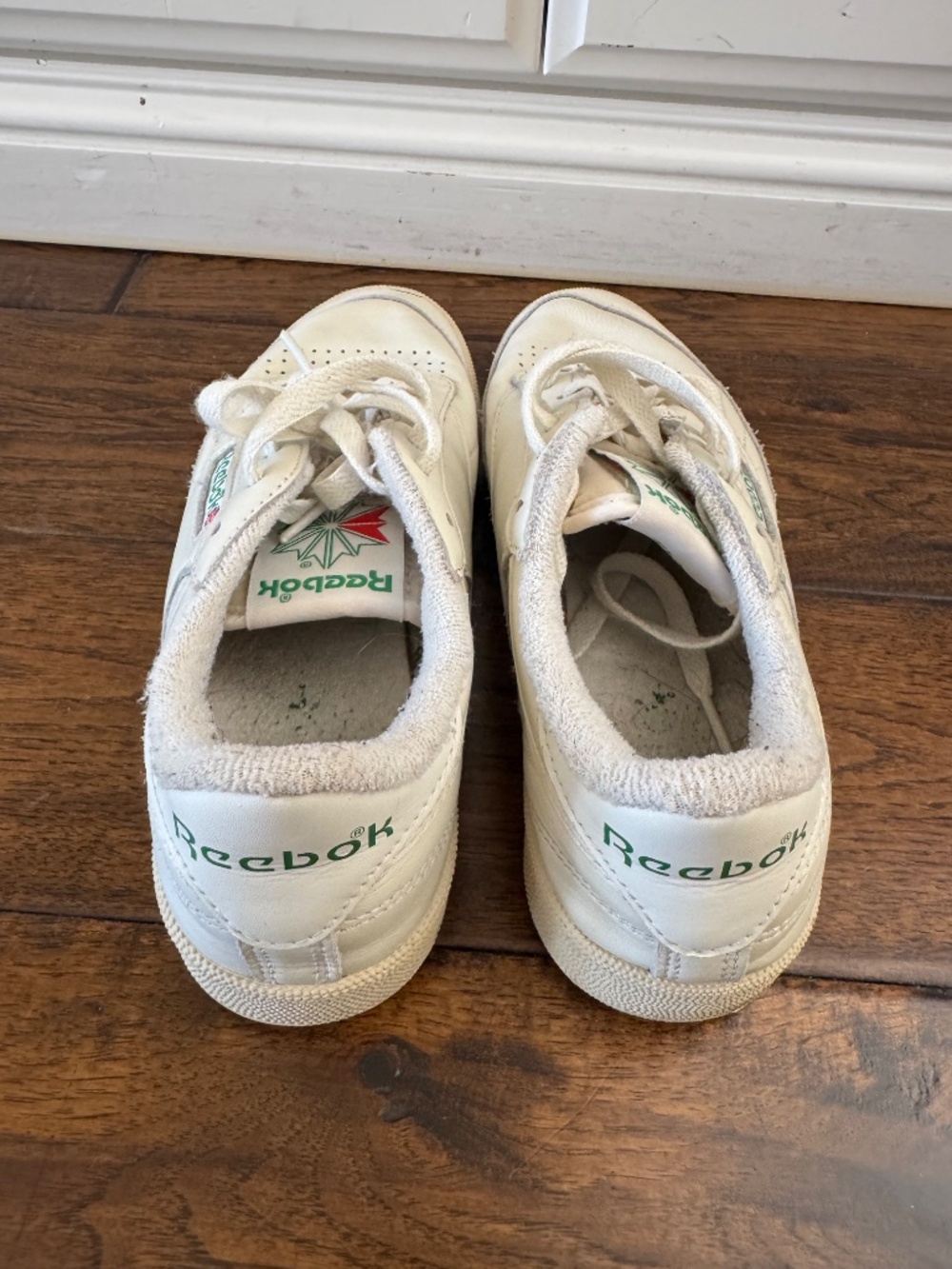 Reebok Classic White Leather Sneakers Size 7.5 USA / 5 UK / 38 EUR - Picture 4 of 8